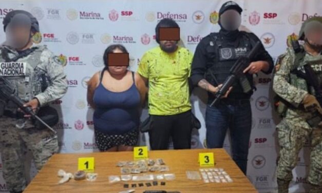 Dos detenidos en flagrancia y varios objetos asegurados en Nautla
