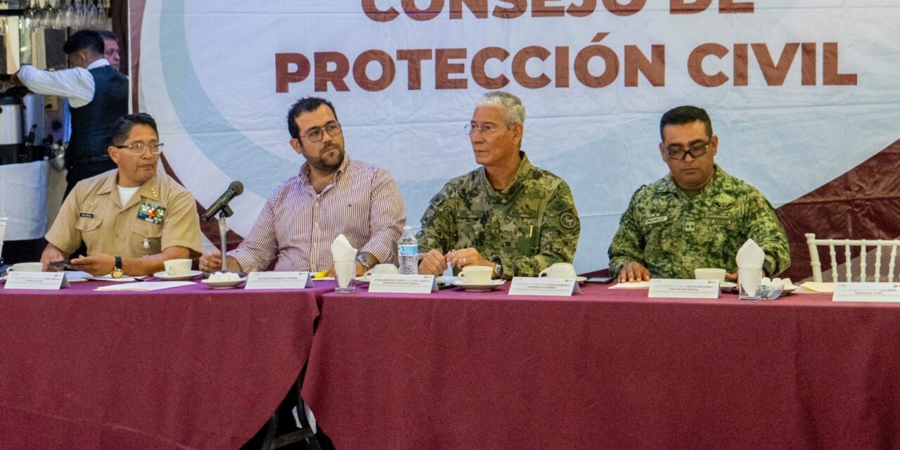 Tuxpan:Consejo Municipal de PC declara sesión permanente ante temporada de lluvias y huracanes