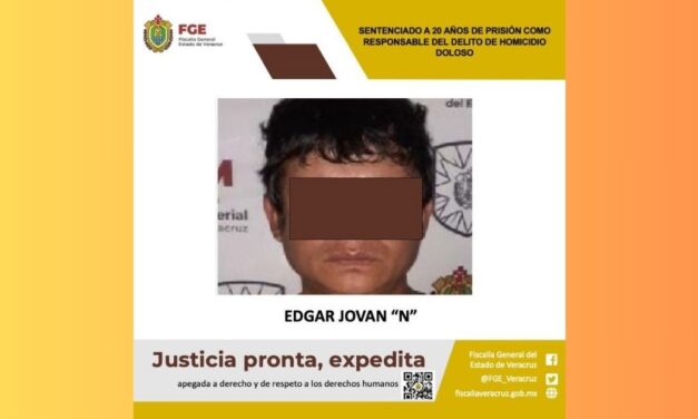 Sentencia de 20 años de prisión por homicidio doloso en El Higo