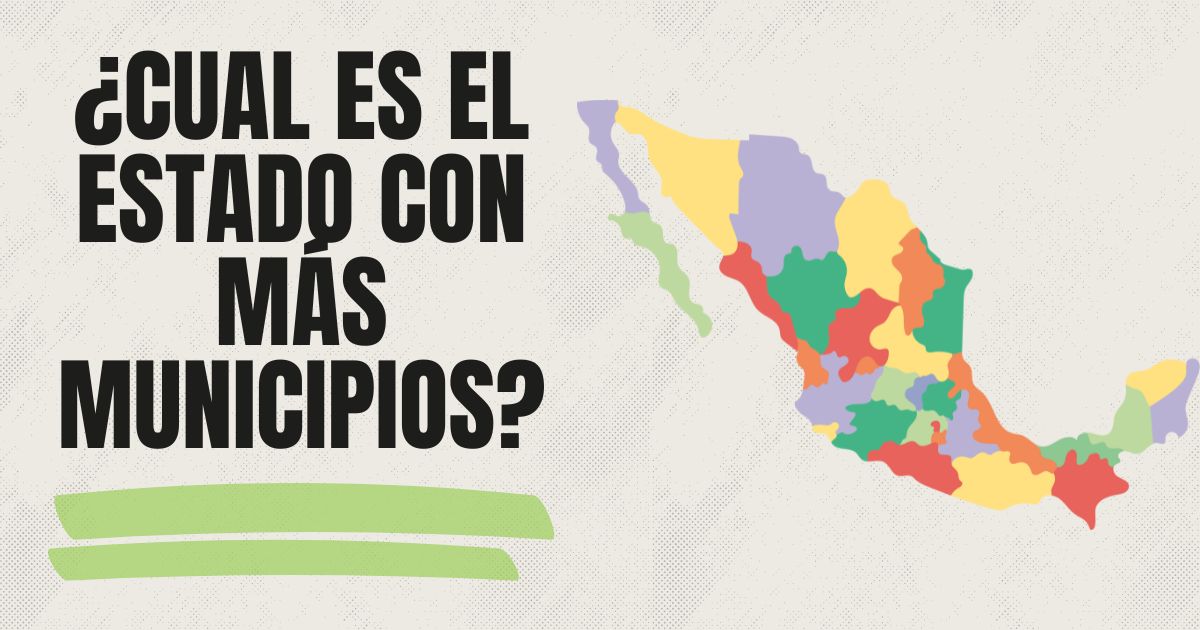 ¿Sabes cuántos municipios conforman la República Mexicana?