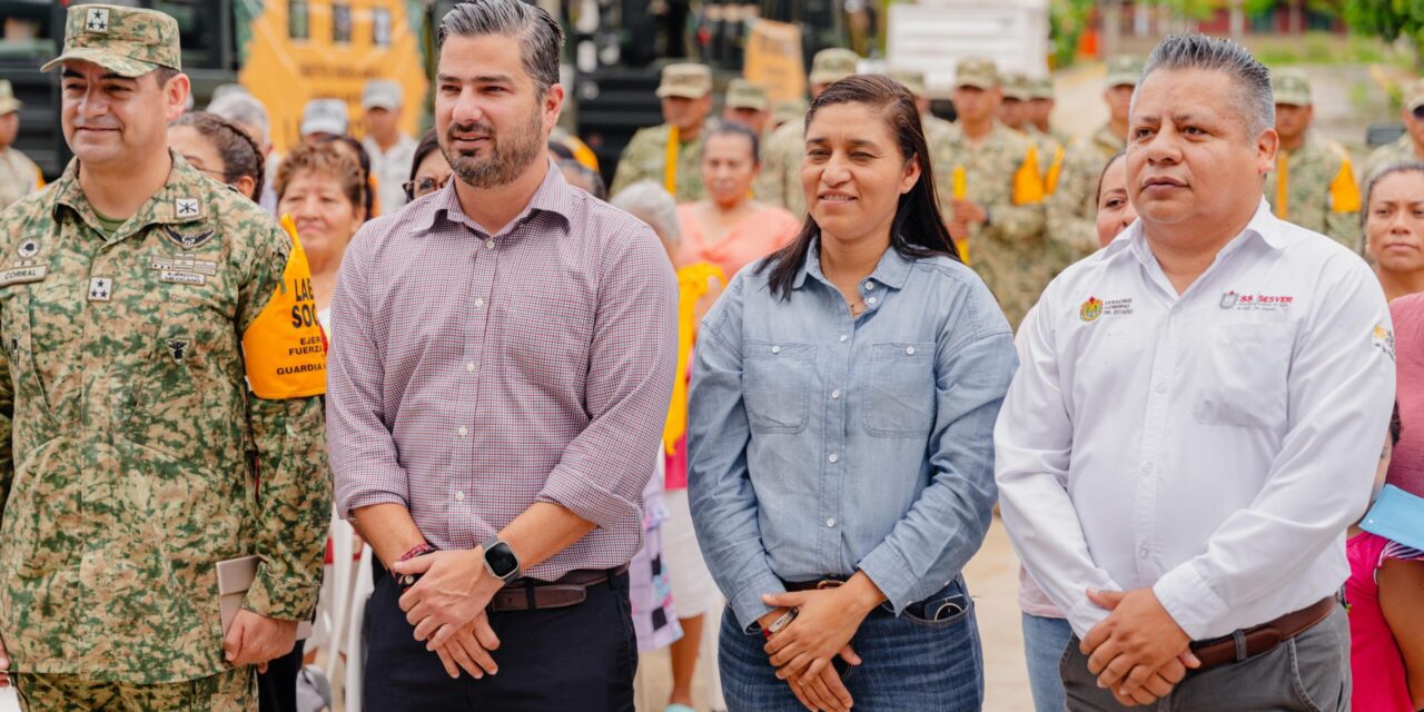Daniel Cortina inaugura “Jornada de Limpieza de Drenes Pluviales”