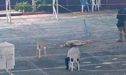 Mujer de la tercera edad fallece en plena jornada electoral en Poza Rica.