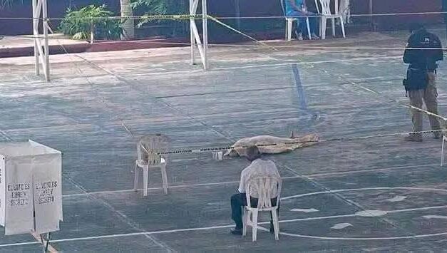 Mujer de la tercera edad fallece en plena jornada electoral en Poza Rica.