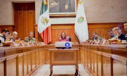 FGE informa resoluciones en la Mesa de Coordinación Estatal de Construcción de Paz y Seguridad