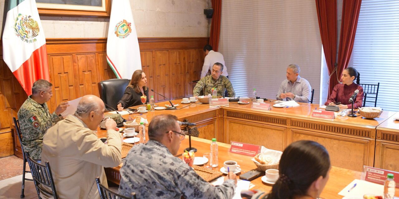 Resultados de la FGE en la  Mesa de Coordinación Estatal de Construcción de Paz y Seguridad para Veracruz Norte