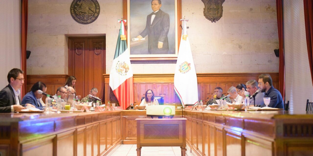 Resultados de la FGE en la Mesa de Coordinación Estatal de Construcción de Paz y Seguridad