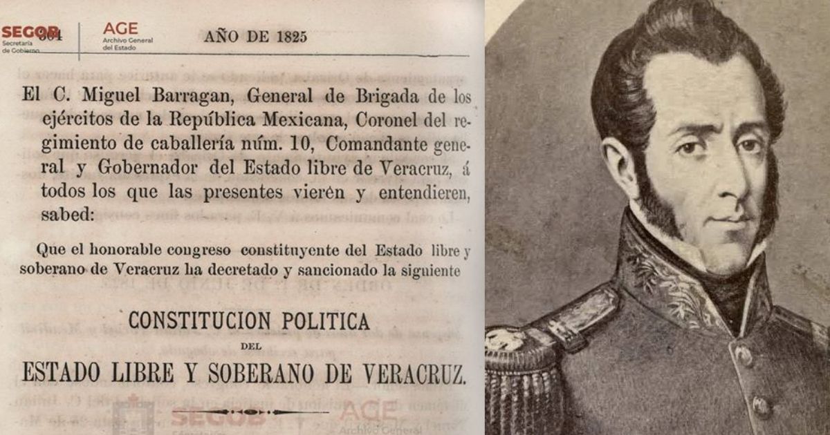 200 años desde la promulgación de la primera Constitución Política del Estado Libre y Soberano de Veracruz