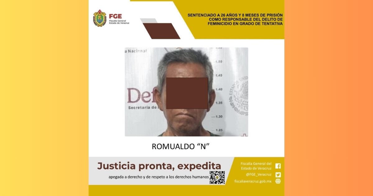 ¡Sentenciado! por tentativa de feminicidio en Chalma