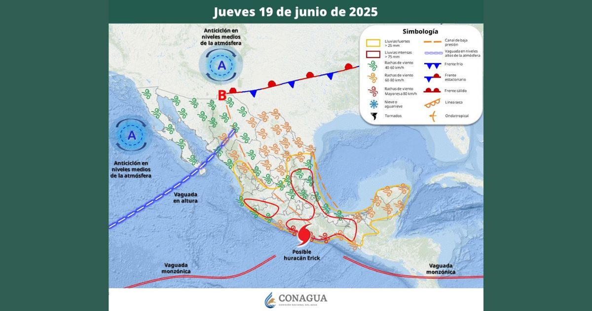 Tuxpan en “Alerta Gris” -en Fase de Organización- por el Temporal Lluvioso que se extenderá varios días