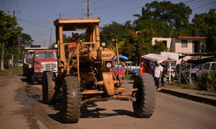 Arranca rehabilitación de la carretera Álamo-Huejutla