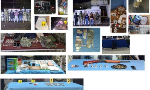 RESULTADOS DE OPERATIVOS DE CATEO EN EL ESTADO DE VERACRUZ