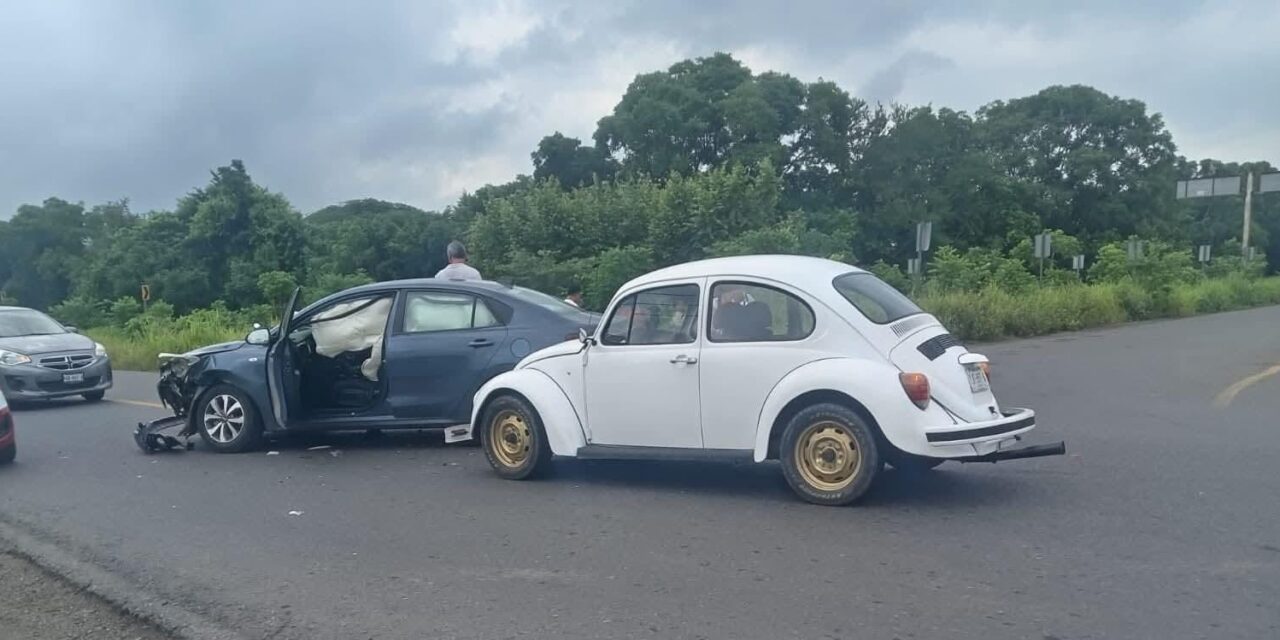 Carambola en Potrero del Llano deja un lesionado y elevados daños materiales