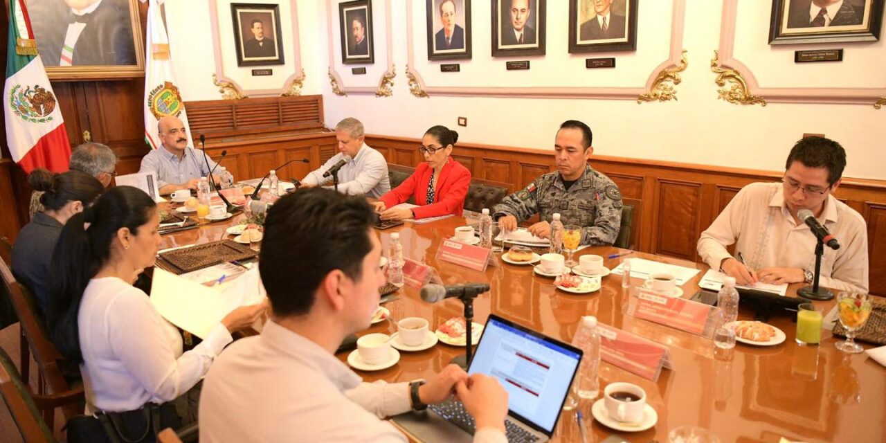 Resultados de la FGE para Veracruz Norte en la  Mesa de Coordinación Estatal de Construcción de Paz y Seguridad