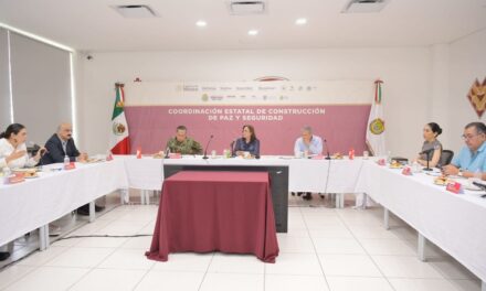 Veracruz Norte: Resultados de la FGE en la Mesa de Coordinación Estatal de Construcción de Paz y Seguridad