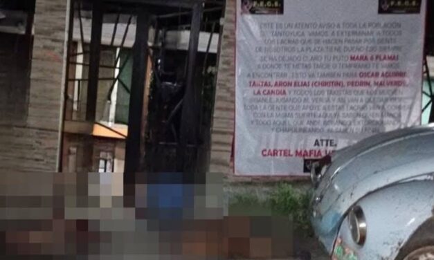 Macabro hallazgo en Tantoyuca 