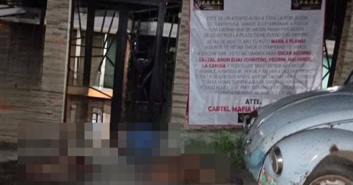 Macabro hallazgo en Tantoyuca 