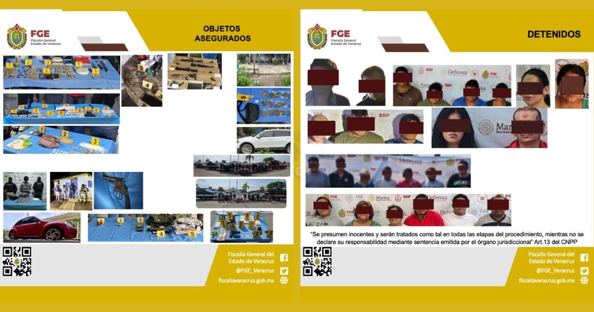 TIHUATLÁN: FGE INFORMA RESULTADOS DE OPERATIVOS DE CATEO