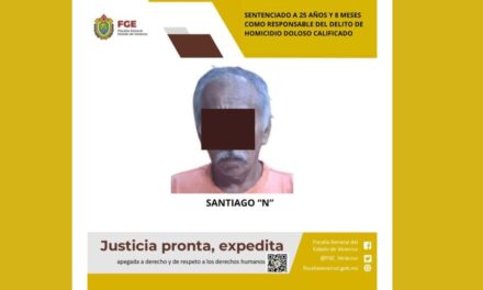 Condenan a Más de 25 Años de Prisión a Hombre por Homicidio en Gutiérrez Zamora