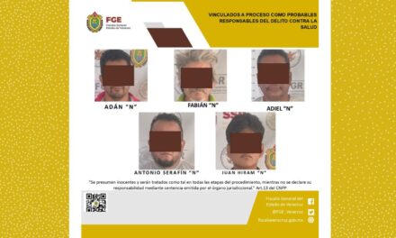 Vinculados a Proceso por Delito Contra la Salud en Martínez de la Torre