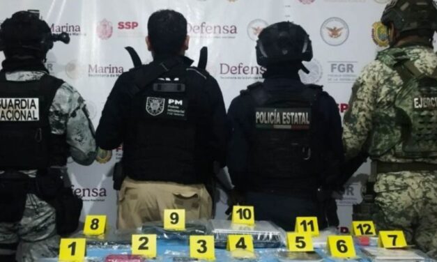 Resultados del Cateo en Tantoyuca: Objetos Asegurados por Fuerzas Coordinadas