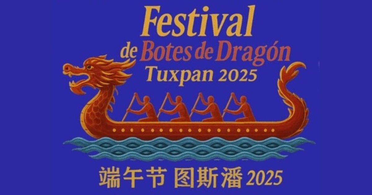 Hoy inicia el “Festival de Botes de Dragón Tuxpan 2025” en la Plaza Cívica y el río Tuxpan