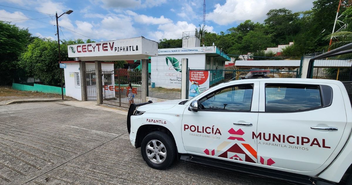 Asalto en CECYTEV Papantla: falsos repartidores roban dinero de inscripciones