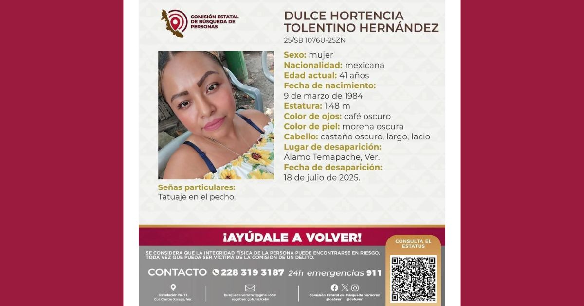 Familiares de Dulce Hortensia Desmienten Hallazgo: «No es ella»