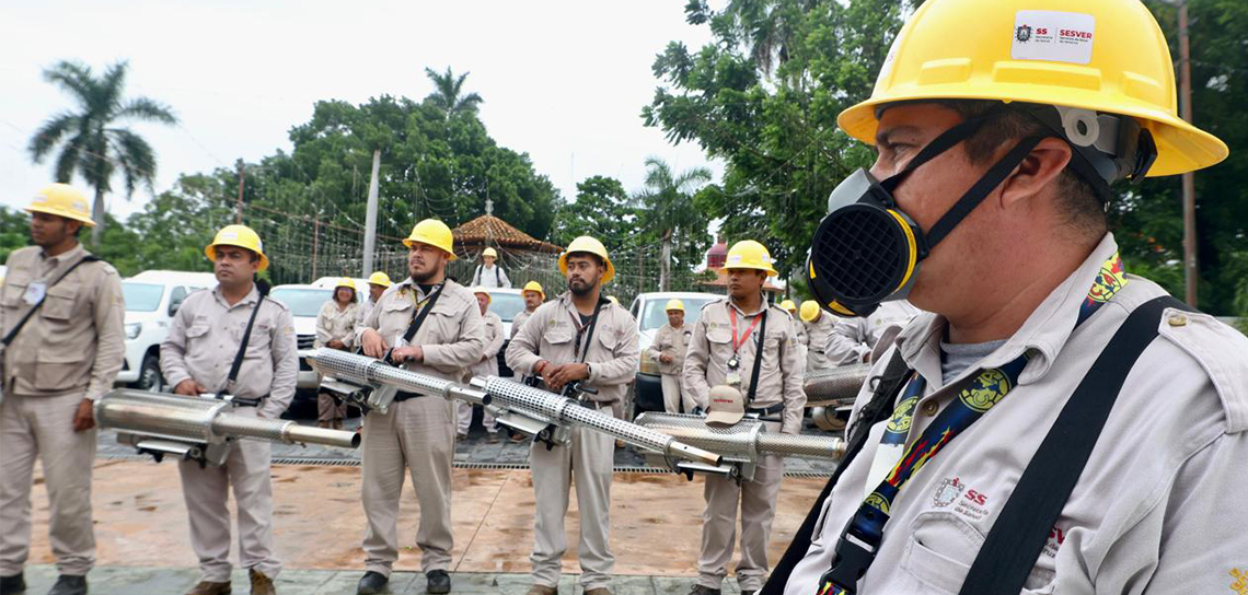 Arranca en Pánuco campaña de fumigación y eliminación de criaderos de Aedes aegypti