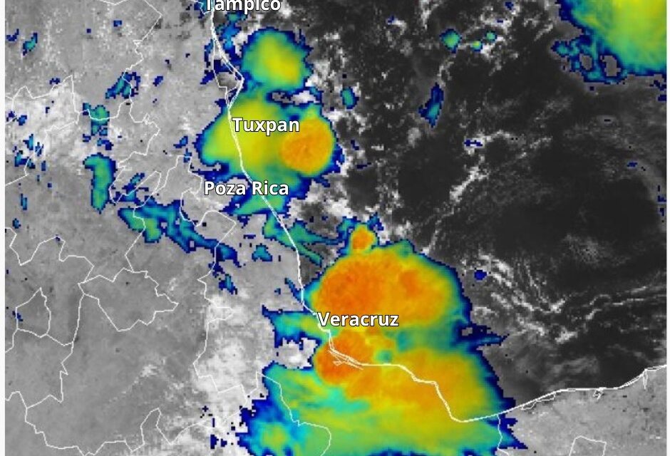 Protección Civil mantiene el “Aviso Especial” por Temporal Lluvioso y Tuxpan exhorta a la población a tomar precauciones