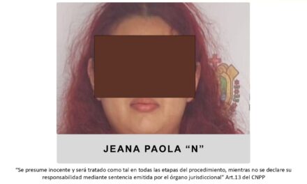 Jeana Paola «N» es imputada por delitos  contra la salud y contra las instituciones de seguridad