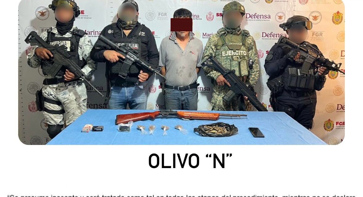 Un detenido y varios objetos asegurados tras cateo en Poza Rica