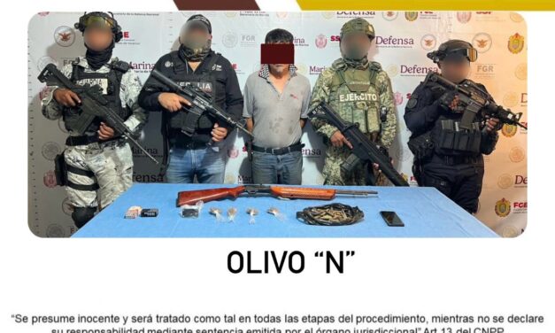 Un detenido y varios objetos asegurados tras cateo en Poza Rica