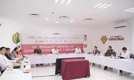 Mesa de Coordinación Estatal de Construcción de Paz y Seguridad: Resultados de la FGE para Veracruz Norte