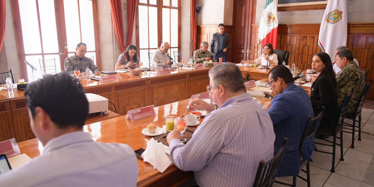 Resultados de la FGE en la Mesa de Coordinación Estatal de Construcción de Paz y Seguridad