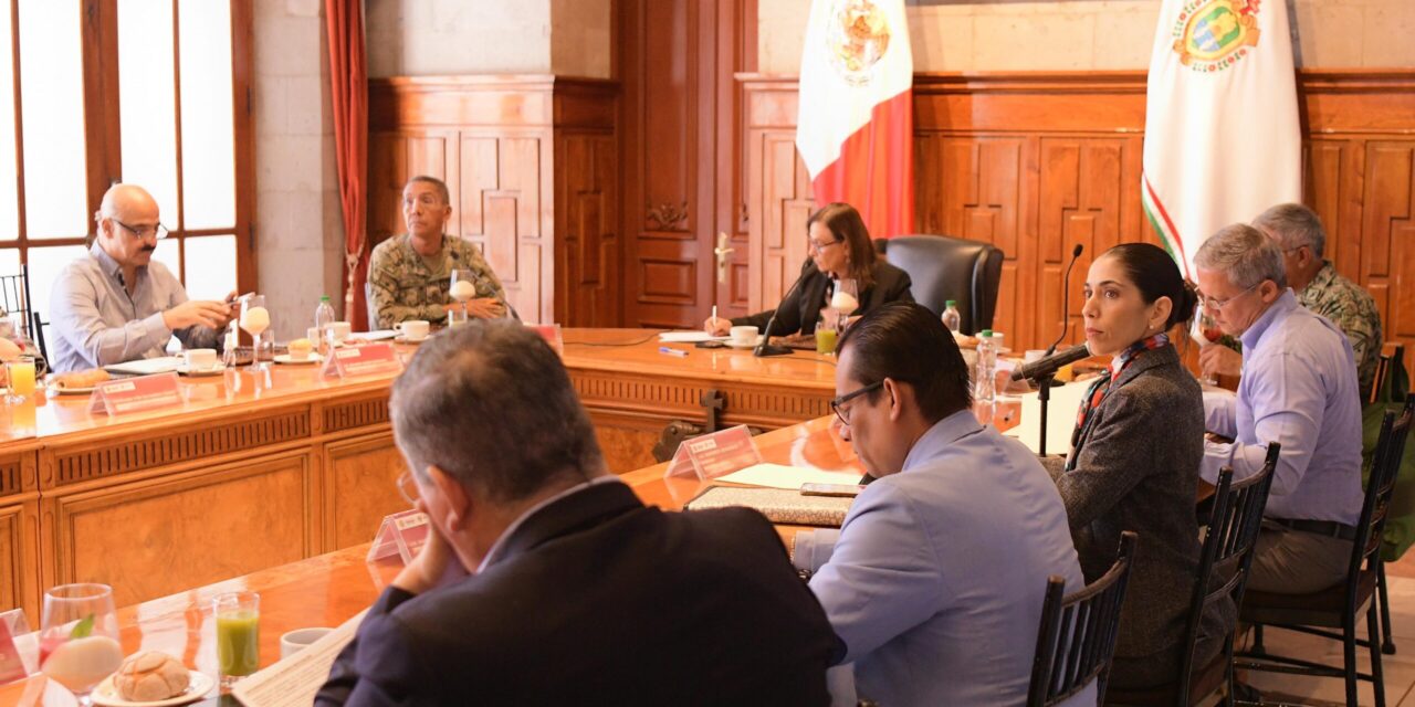 Resultados de la FGE en la Mesa de Coordinación Estatal de Construcción de Paz y Seguridad