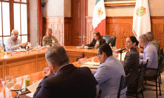 Resultados de la FGE en la Mesa de Coordinación Estatal de Construcción de Paz y Seguridad