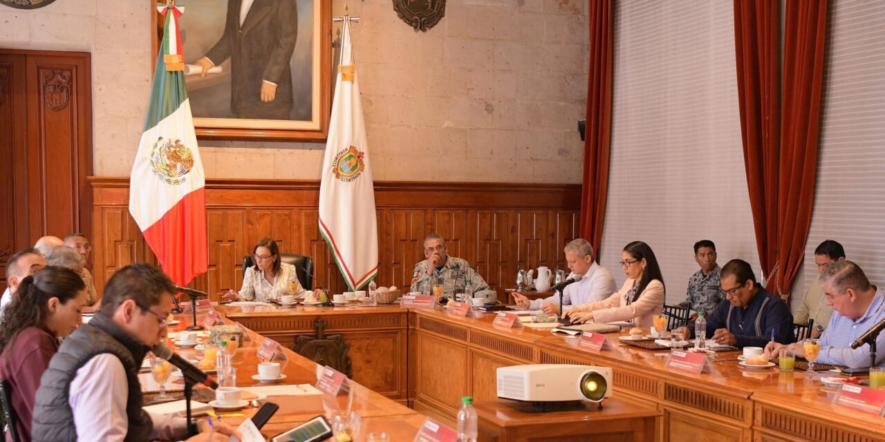 Mesa de Coordinación Estatal de Construcción de Paz y Seguridad