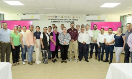 Cumplen SEV y Sefiplan a la base trabajadora del Tecnológico de Tantoyuca