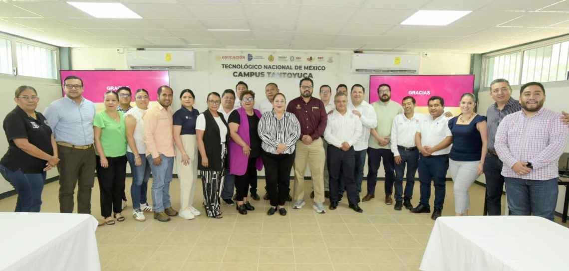 Cumplen SEV y Sefiplan a la base trabajadora del Tecnológico de Tantoyuca