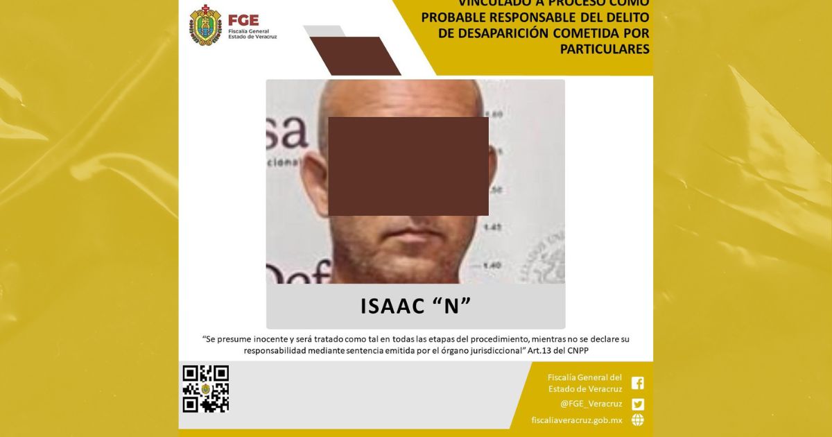 Tantoyuca: Isaac “N” es vinculado a proceso por desaparición cometida por particulares
