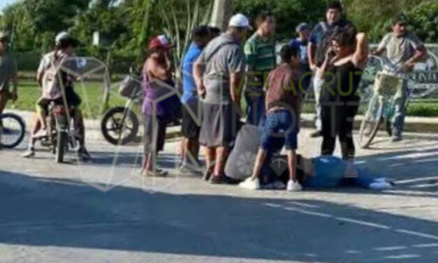 Álamo: Joven motociclista derrapa frente a las jugueras