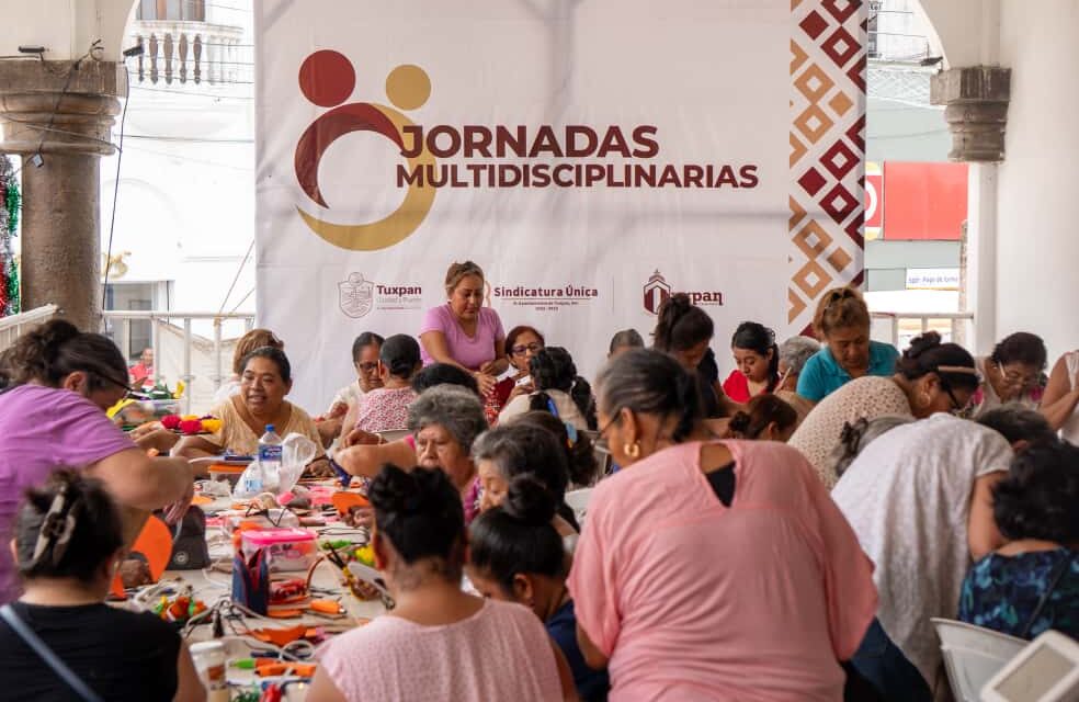 Jornadas Multidisciplinarias de la Sindicatura Única son un gran apoyo para las familias tuxpeñas
