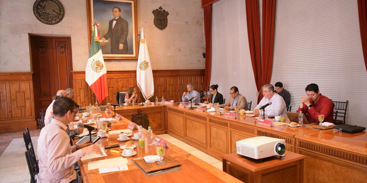 Resultados de la Mesa de Coordinación Estatal de Construcción de Paz y Seguridad