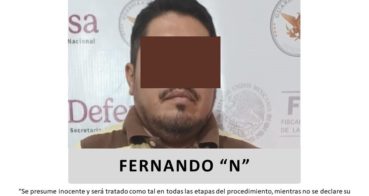 Detenido por el delito de Extorsión en Platón Sánchez