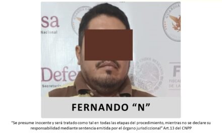 Detenido por el delito de Extorsión en Platón Sánchez