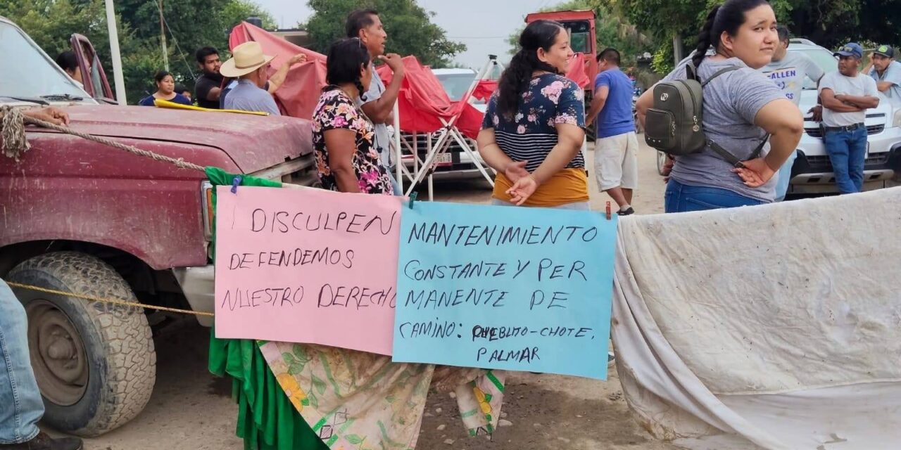 Bloqueo en El Higo: El Chote exige rehabilitación de camino por abandono municipal