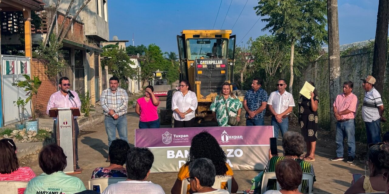 Inicia la construcción de la carretera a Monte Grande: será de concreto asfáltico y de la mejor calidad