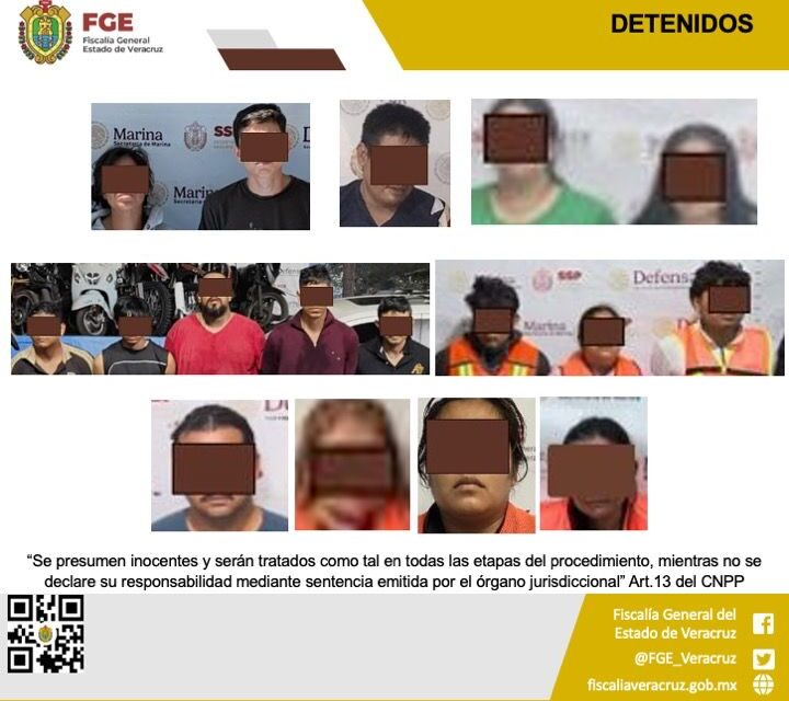 Resultados de Operativos de Cateos realizados en el estado de Veracruz del 22 al 28 de septiembre