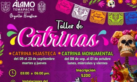 Taller de Catrinas en Álamo: una oportunidad para participar y ganar 10 mil pesos en un concurso