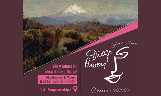 Llega a Martínez de la Torre, Galería Móvil 2025 con obras de Diego Rivera